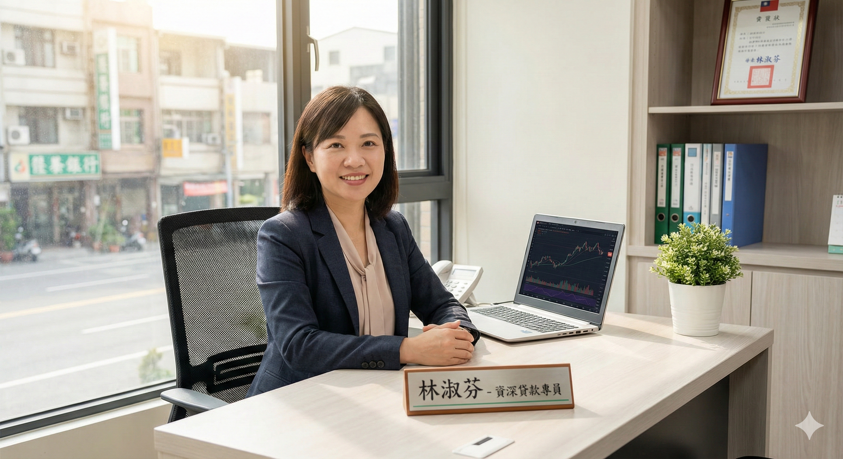 林淑芬 - 資深貸款專員
